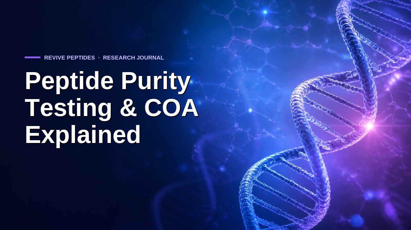 HPLC-MS Purity: What a Real Certificate of Analysis Actually Shows