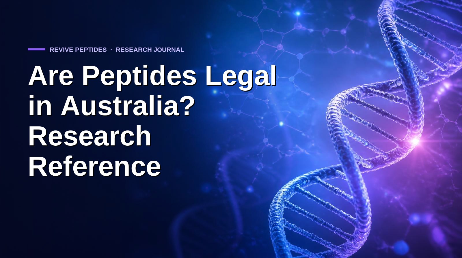 Sourcing Research Peptides in Australia: A Buyer's Due-Diligence Guide