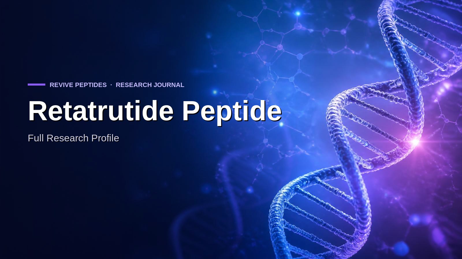 Retatrutide: The Research Reference Australian Labs Ask Us For